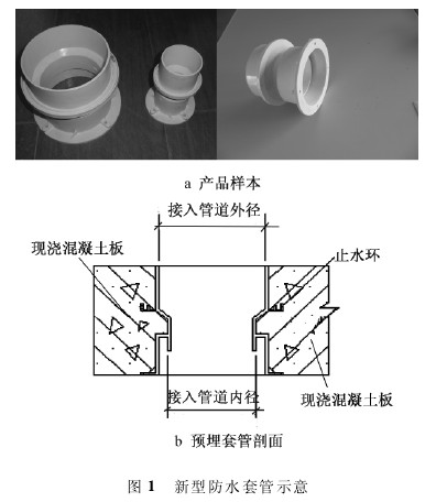 新型防水套管示意圖